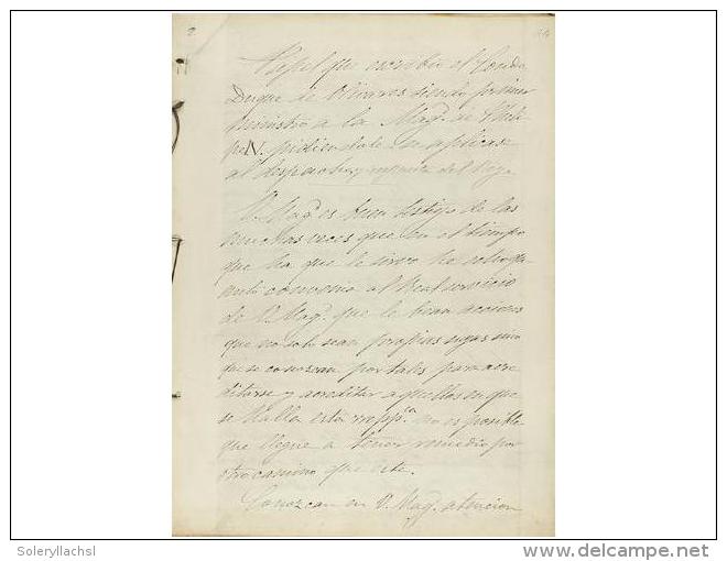 1850 Ca. MANUSCRITO: 4 CUARDERNOS SOBRE EL CONDE DUQUE DE OLIVARES. Manuscrito Sobre Papel Por Ambas... - Ohne Zuordnung