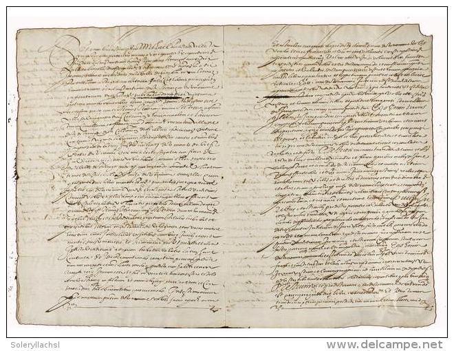 1612. MANUSCRITO: (VILAGRASSA-PLA D&acute;URGELL). MIQUEL PEDRICA, CAUSIDICO DE LA VILA DE TARREGA... - Unclassified