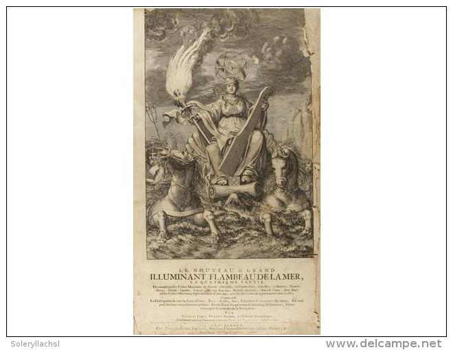 1680. LIBRO: (ATLAS-CARTAS N&Aacute;UTICAS). KEULEN, JOHANNES VAN: LE NOUVEAU &amp; GRAN... - Unclassified