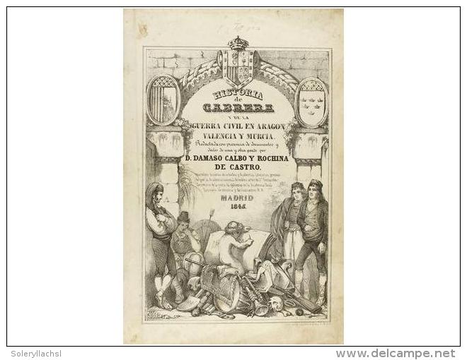 1845. LIBRO: (HISTORIA- ESPA&Ntilde;A). CALBO Y ROCHINA DE CASTRO. DAMASO: HISTORIA DE... - Unclassified