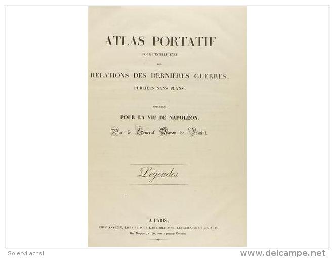 1827-1839. MANUSCRITO: (HISTORIA). BONAPARTE, NAPOLEON; GENERAL BARON DE JOMINI: VIE... - Sin Clasificación