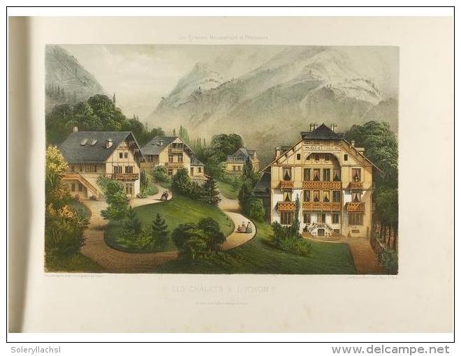 1850 Ca. GRABADO: (PIRINEOS). GORSE: LES PYRENEES MONUMENTALES ET PITTORESQUES. Luchon:... - Ohne Zuordnung