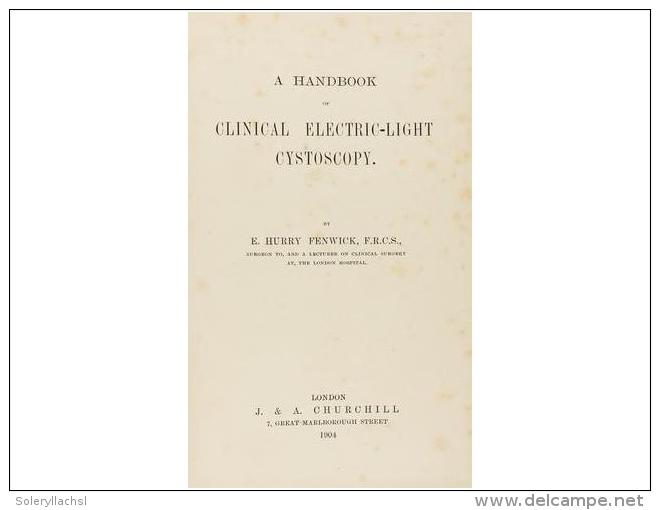 1904. LIBRO: (CIENCIAS APLICADAS). FENWICK, EDWIN HURRY (North Shields, 1856 - London, 1944):... - Unclassified