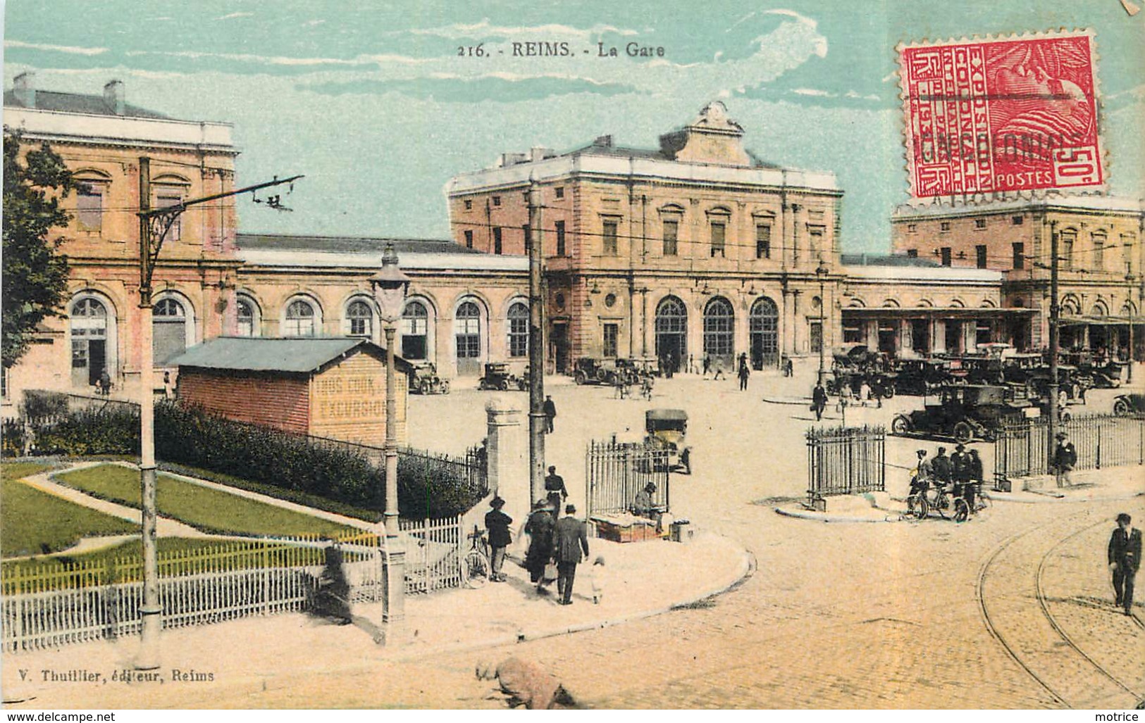 REIMS - La Gare Des Voyageurs. - Gares - Sans Trains