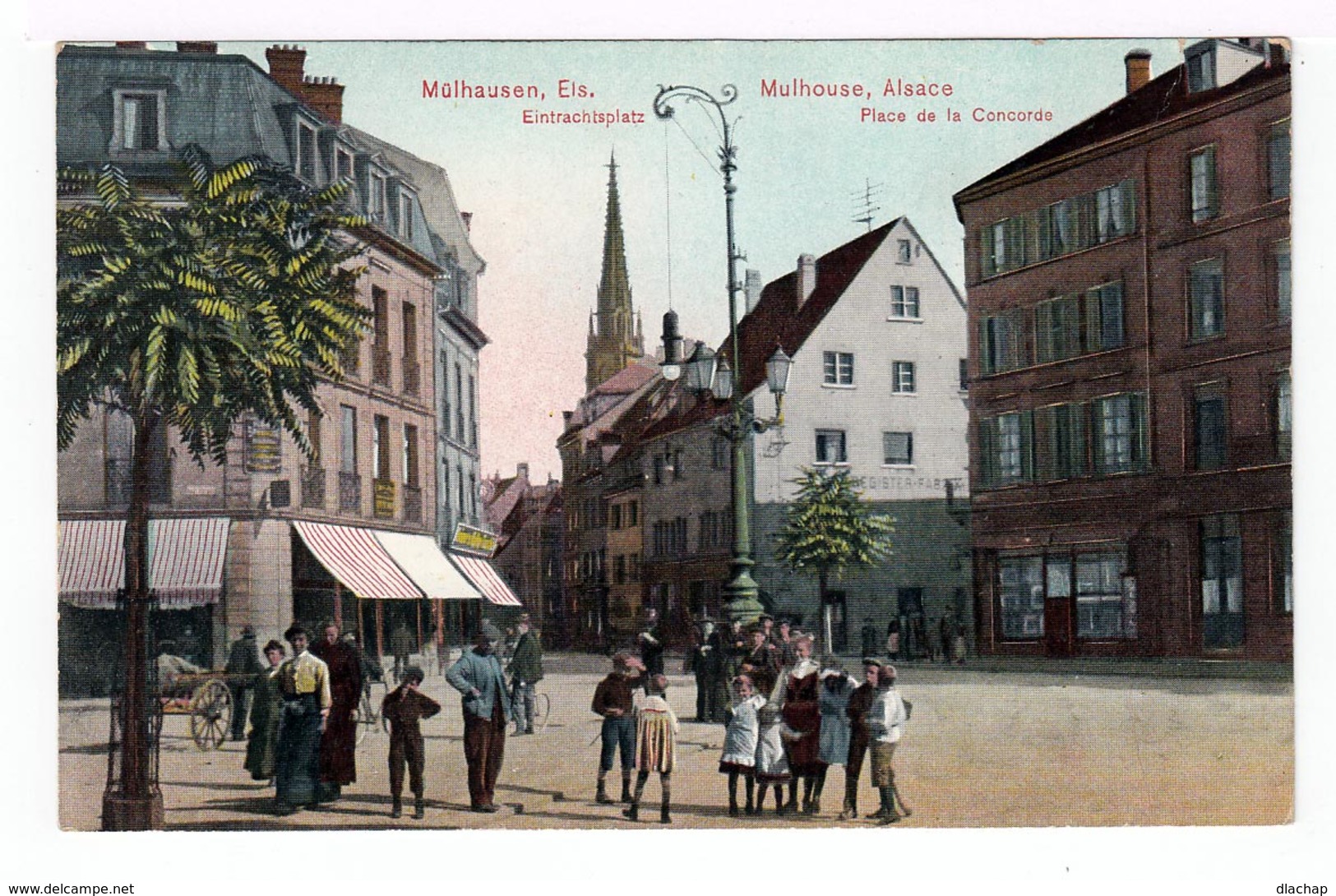 Mulhouse. Alsace. Place De La Concorde. (1601) - Mulhouse