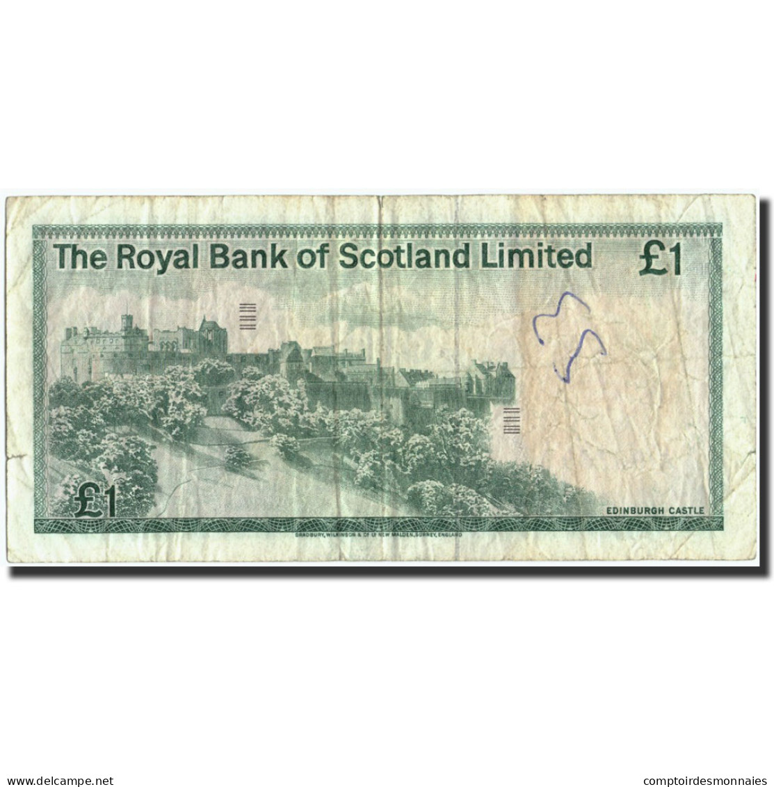 Billet, Scotland, 1 Pound, 1980, 1980-05-01, KM:336a, TB - 1 Pond