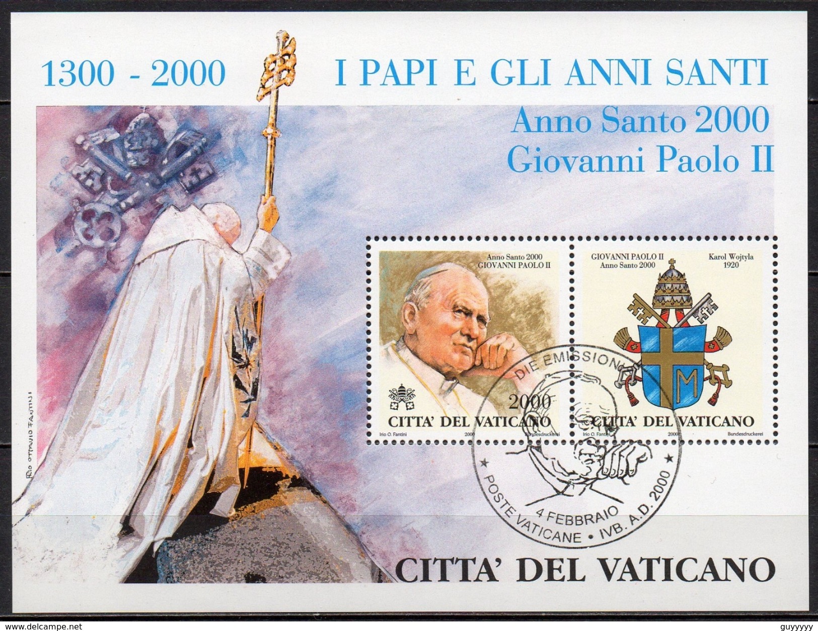 Vatican - Bloc Feuillet - 2000 - Yvert N° BF 22 - Blocs & Feuillets