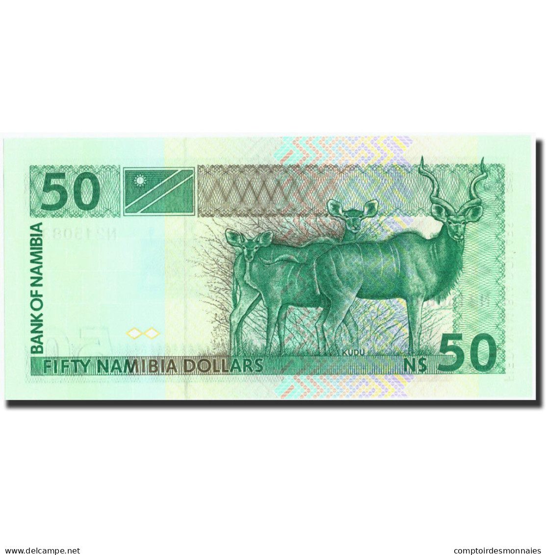 Billet, Namibia, 50 Namibia Dollars, 1993, 1993, KM:2a, NEUF - Namibia