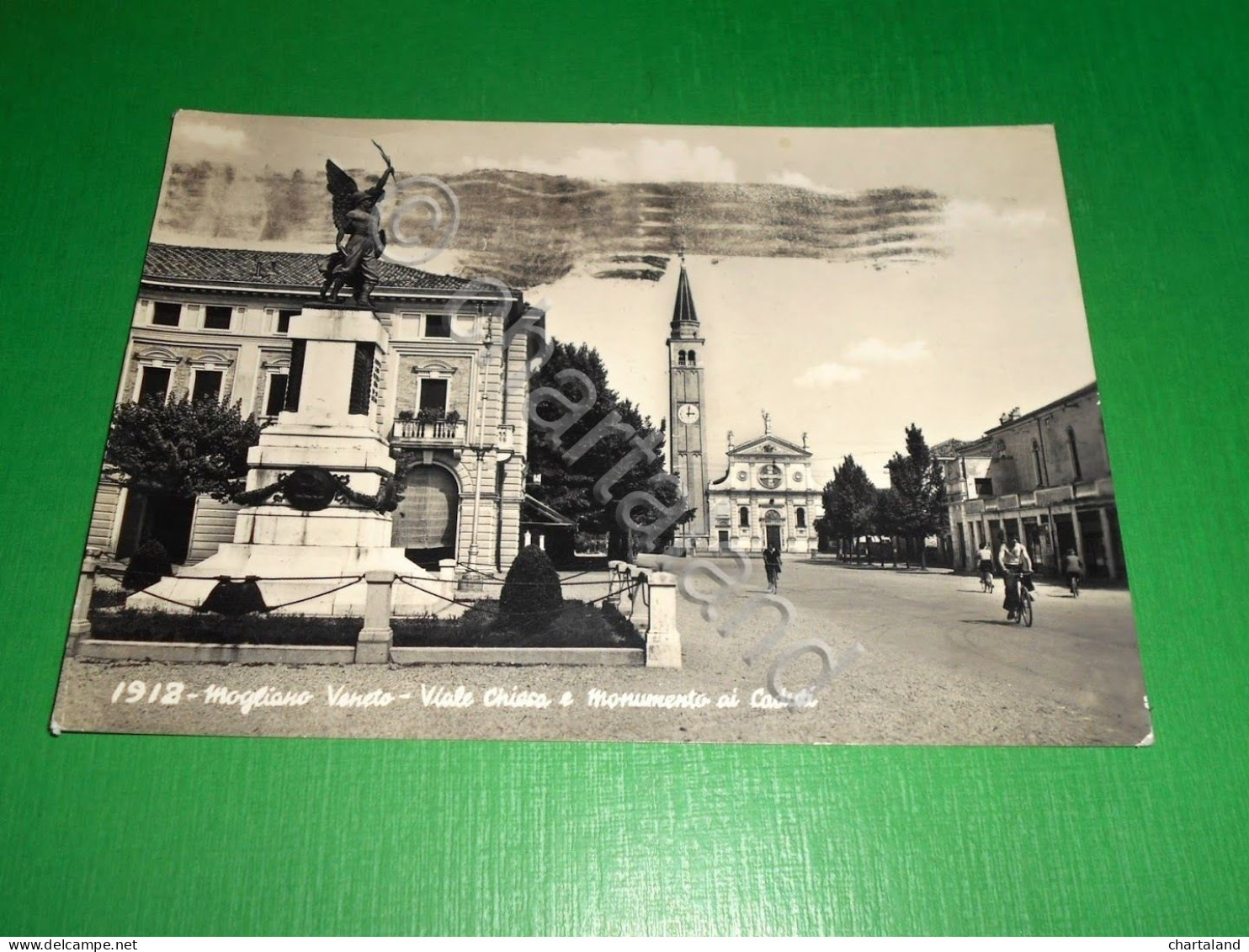 Cartolina Mogliano Veneto - Viale Chiesa E Monumento Ai Caduti 1962 - Treviso