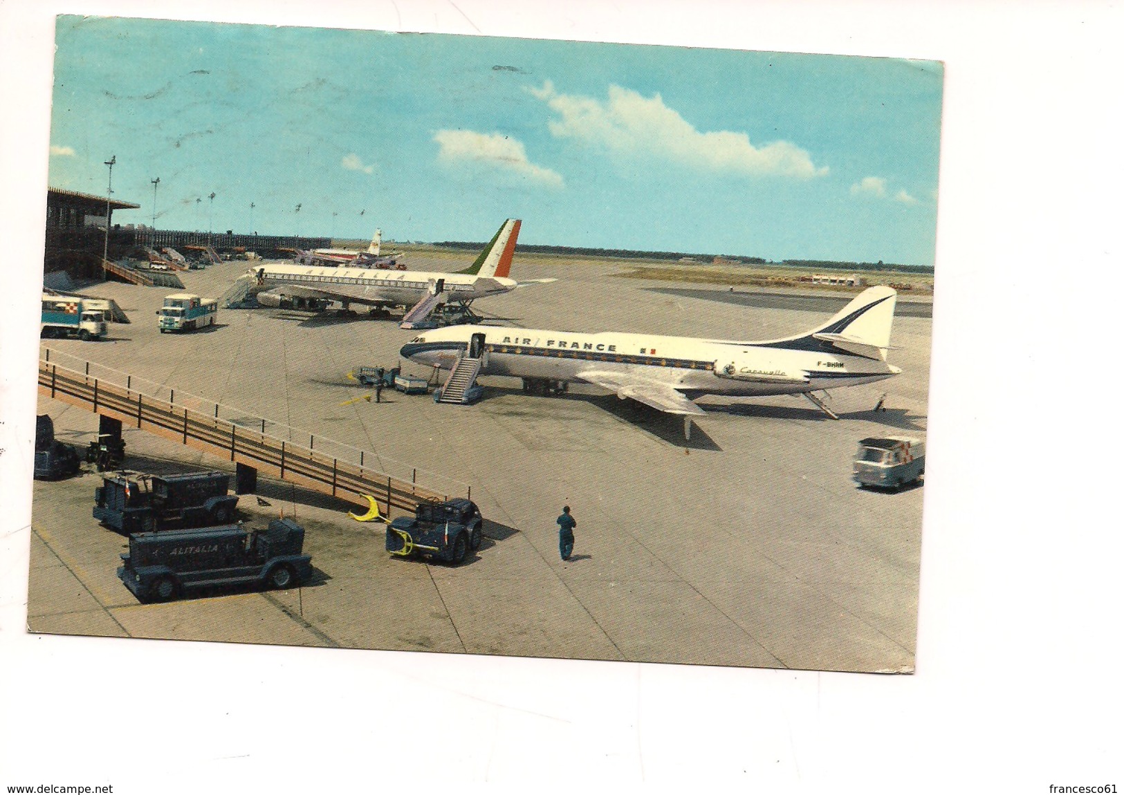 $3-5366 Lazio FIUMICINO Roma Aeroporto 1972 Viaggiata - Fiumicino