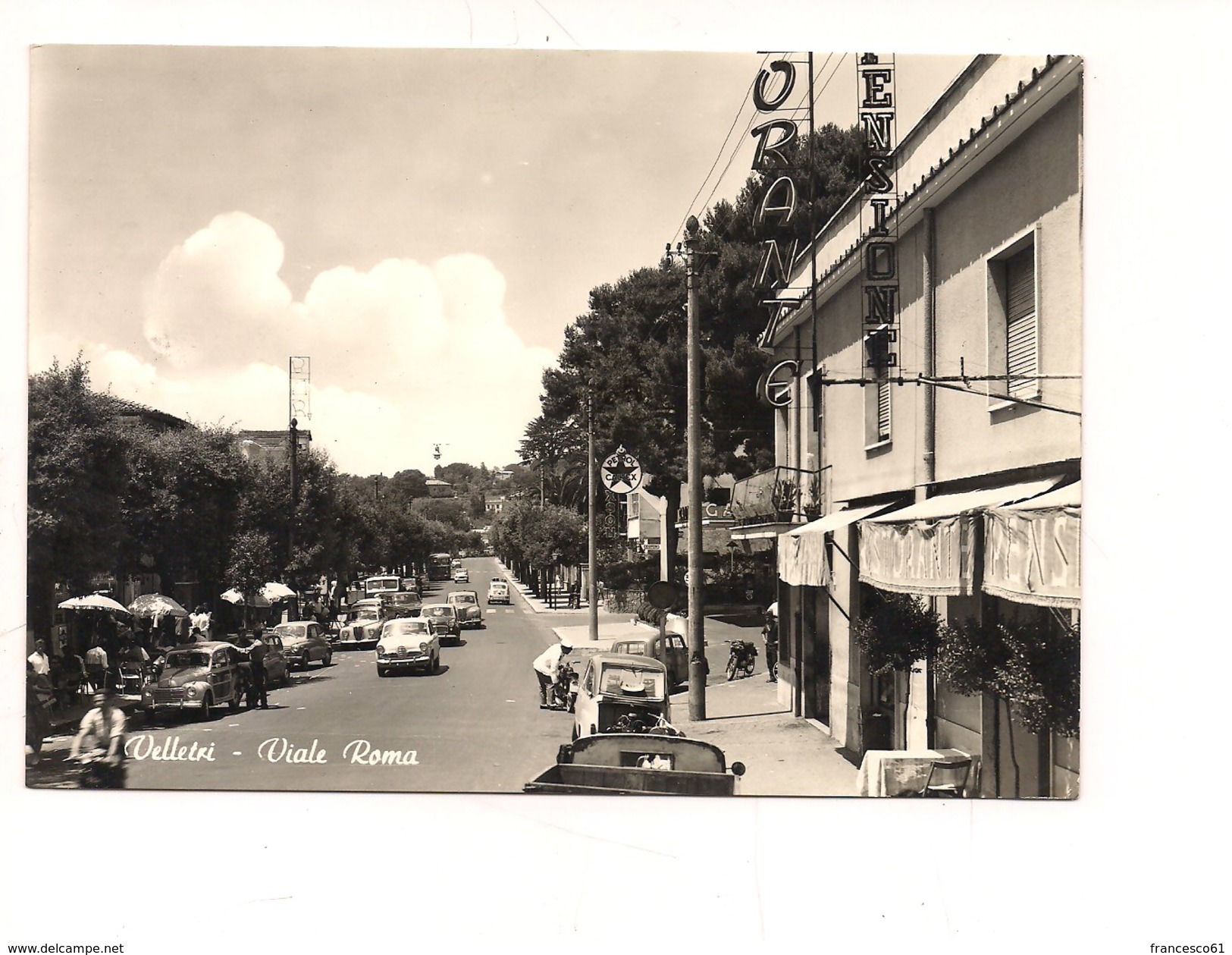 $3-5367 Lazio VELLETRI Roma 1965 Viaggiata FOTOGRAFICA. - Velletri