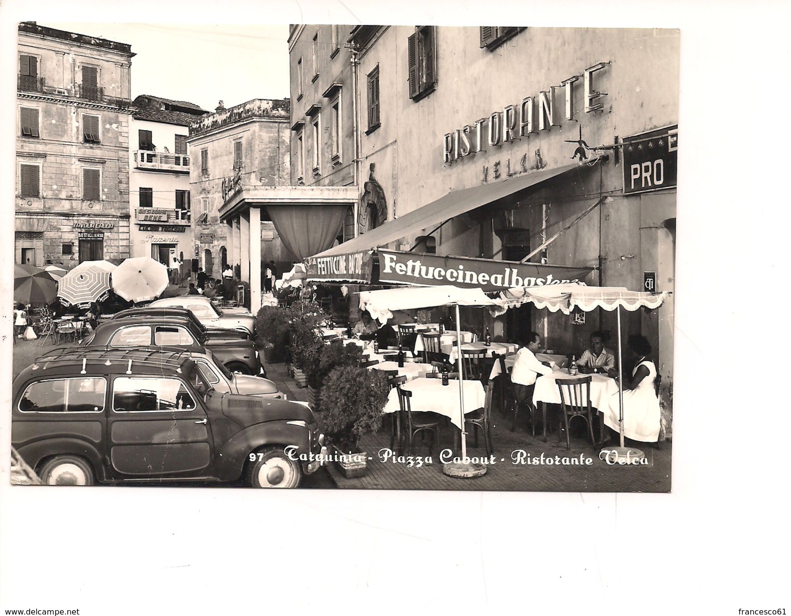 $3-5368 Lazio TARQUINIA Roma Non Viaggiata FOTOGRAFICA Ristorante VELCA - Altri & Non Classificati