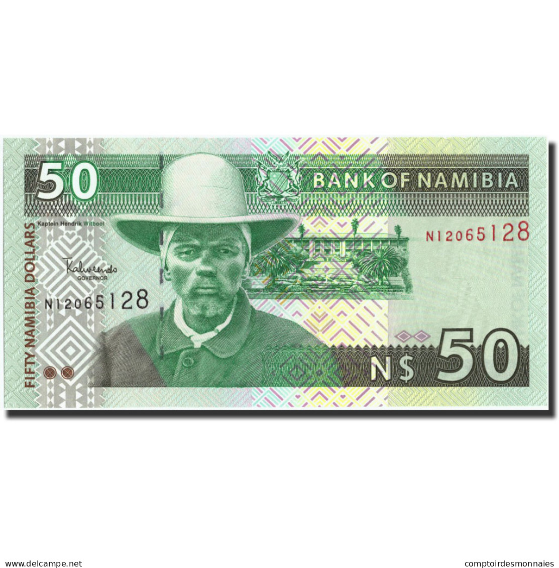 Billet, Namibia, 50 Namibia Dollars, Undated (1999), Undated (1999), KM:7a, NEUF - Namibie