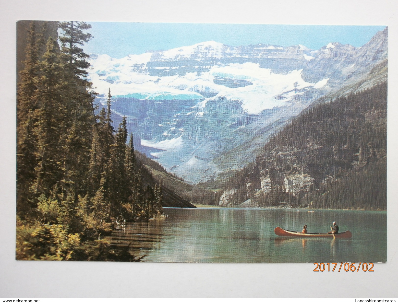 Postcard  Lake Louise And Victoria Glacier Canadian Rockies Canada My Ref B11236 - Lac Louise
