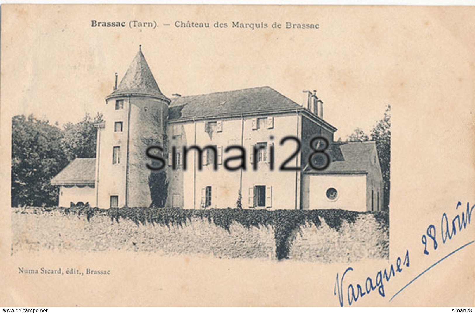 BRASSAC - CHATEAU DES MARQUIS DE BRASSAC - Brassac