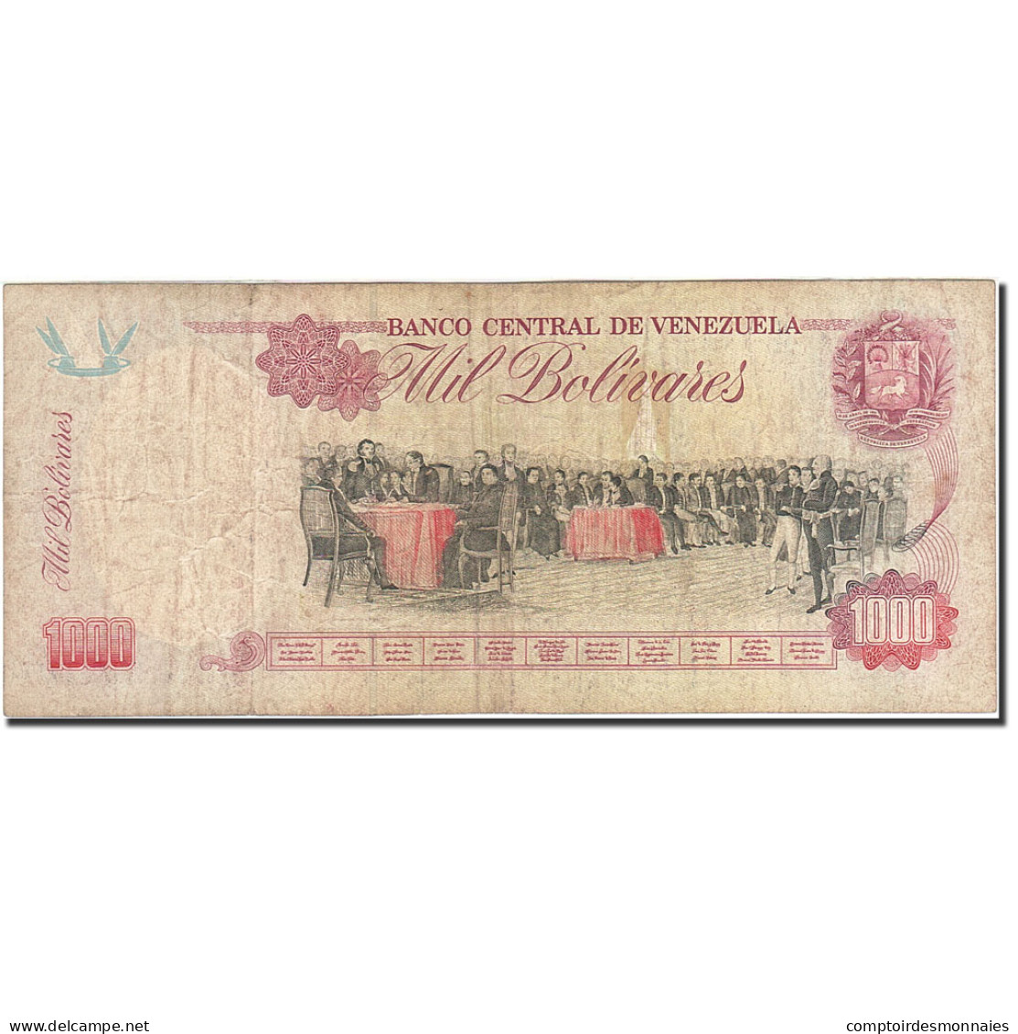 Billet, Venezuela, 1000 Bolivares, 1994, 1998-02-05, KM:76c, TB - Venezuela