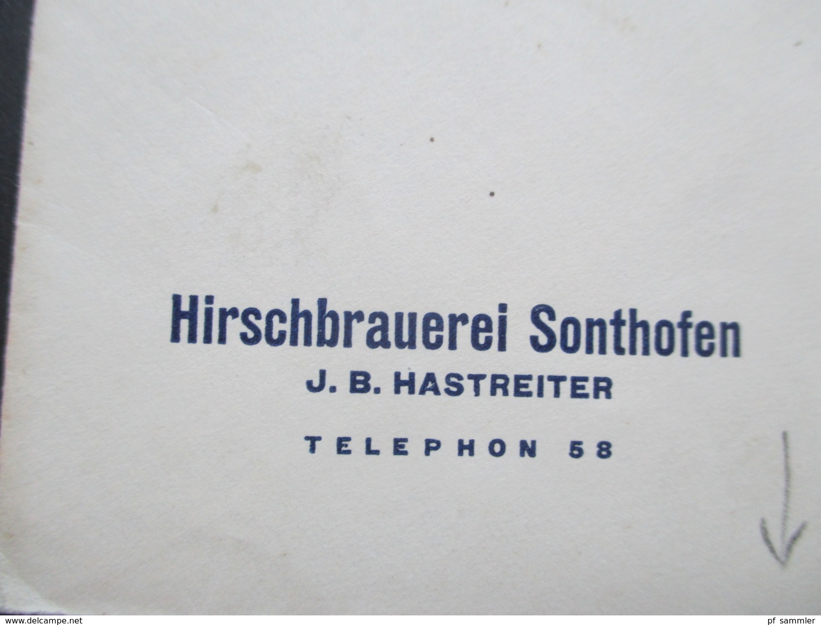 DR 1931 Einschreiben R Nr. 194 B Sonthofen. Hirschbrauerei Sonthofen J.B. Hastreiter. Nach München Mit Bahnpoststempel - Briefe U. Dokumente