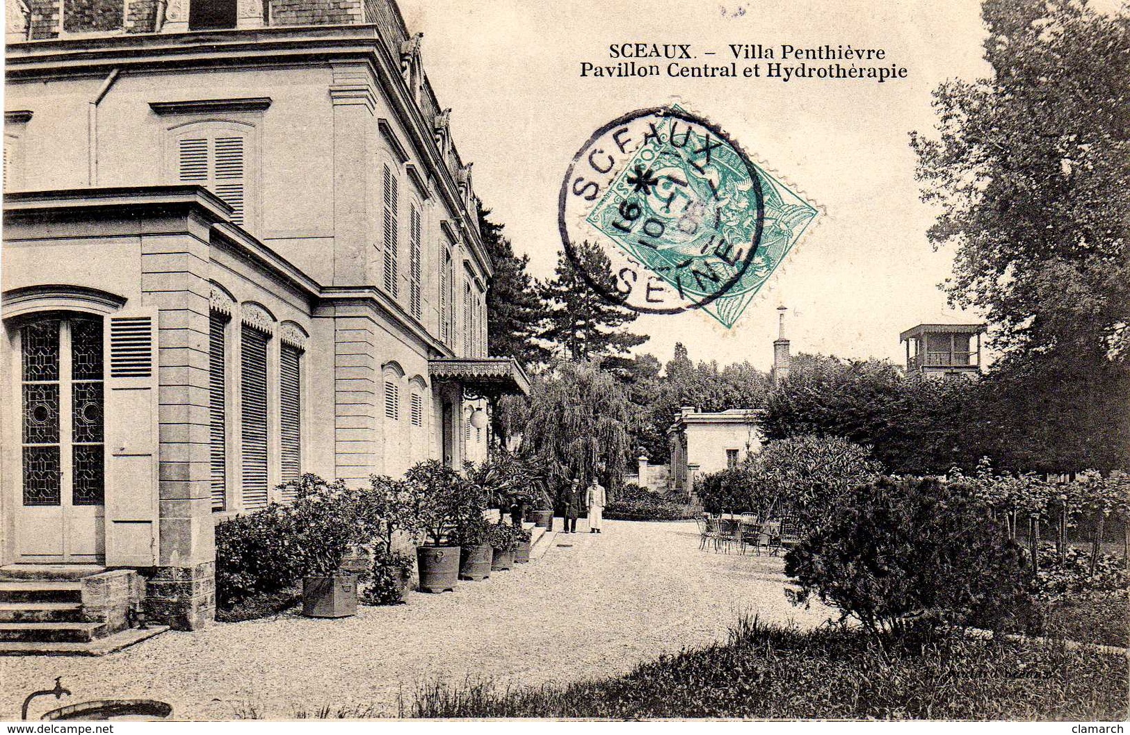 SEINE ET MARNE-Sceaux-Villa Penthièvres-Pavillon Central Et Hydrothérapie - Sceaux