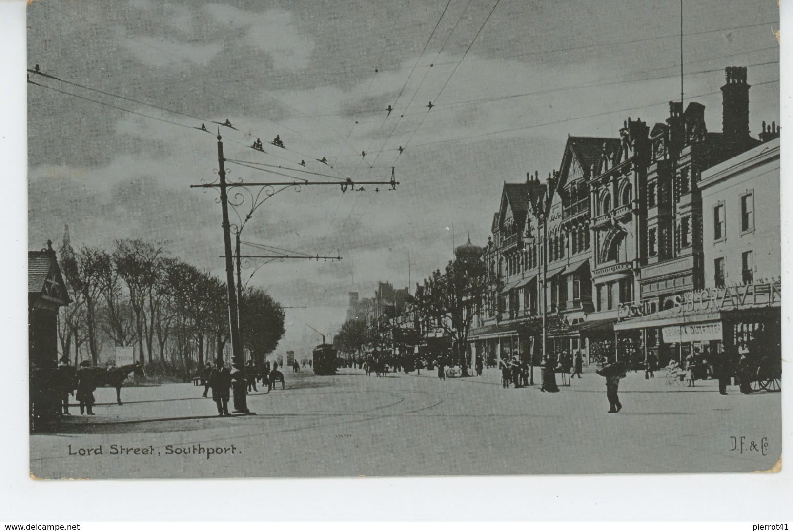 ROYAUME UNI - ENGLAND - LANCASHIRE - SOUTHPORT - Lord Street - Southport