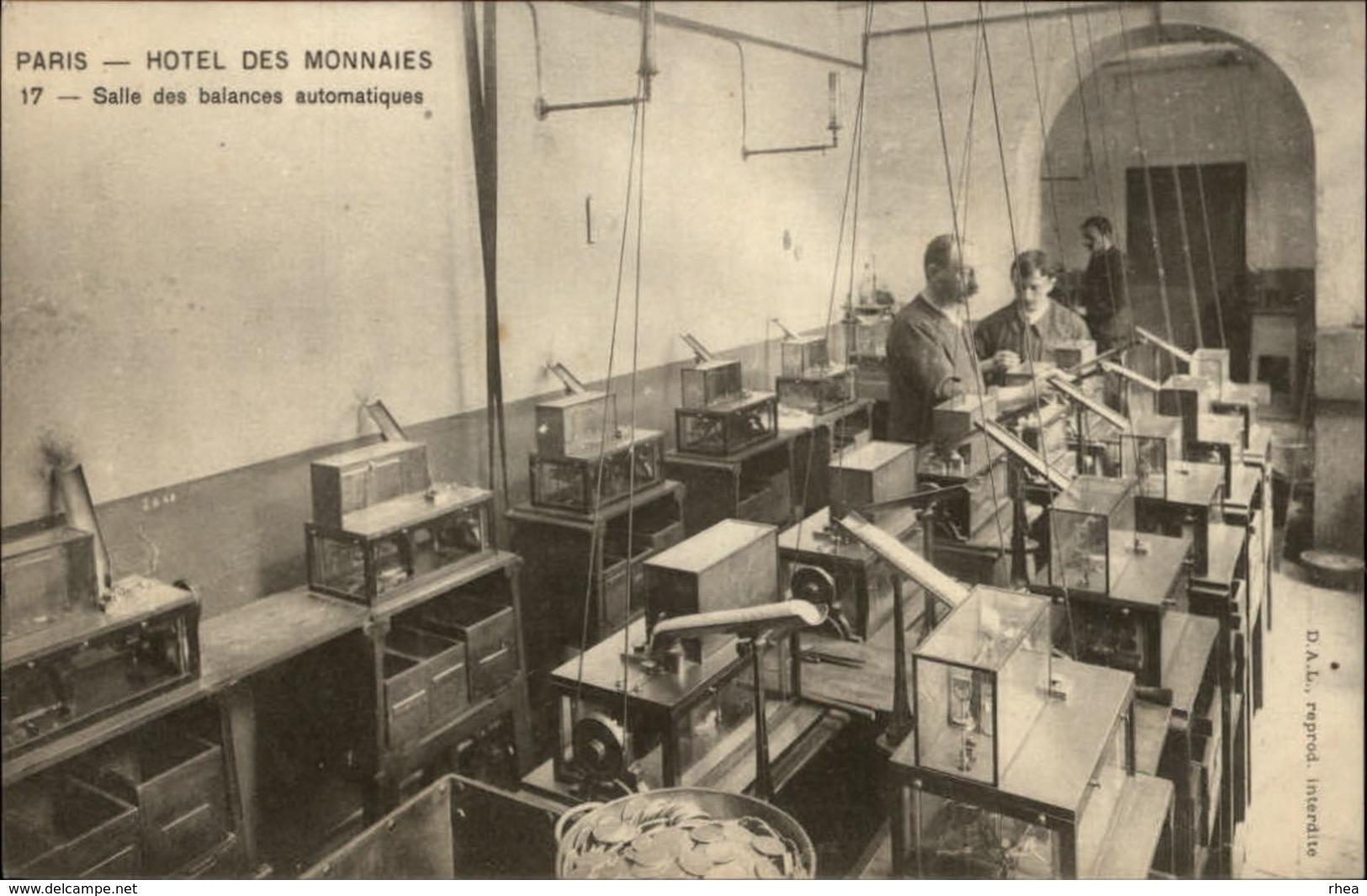 MONNAIES - Hotel Des Monnaies - Salle Des Balances Automatiques - Monnaies (représentations)