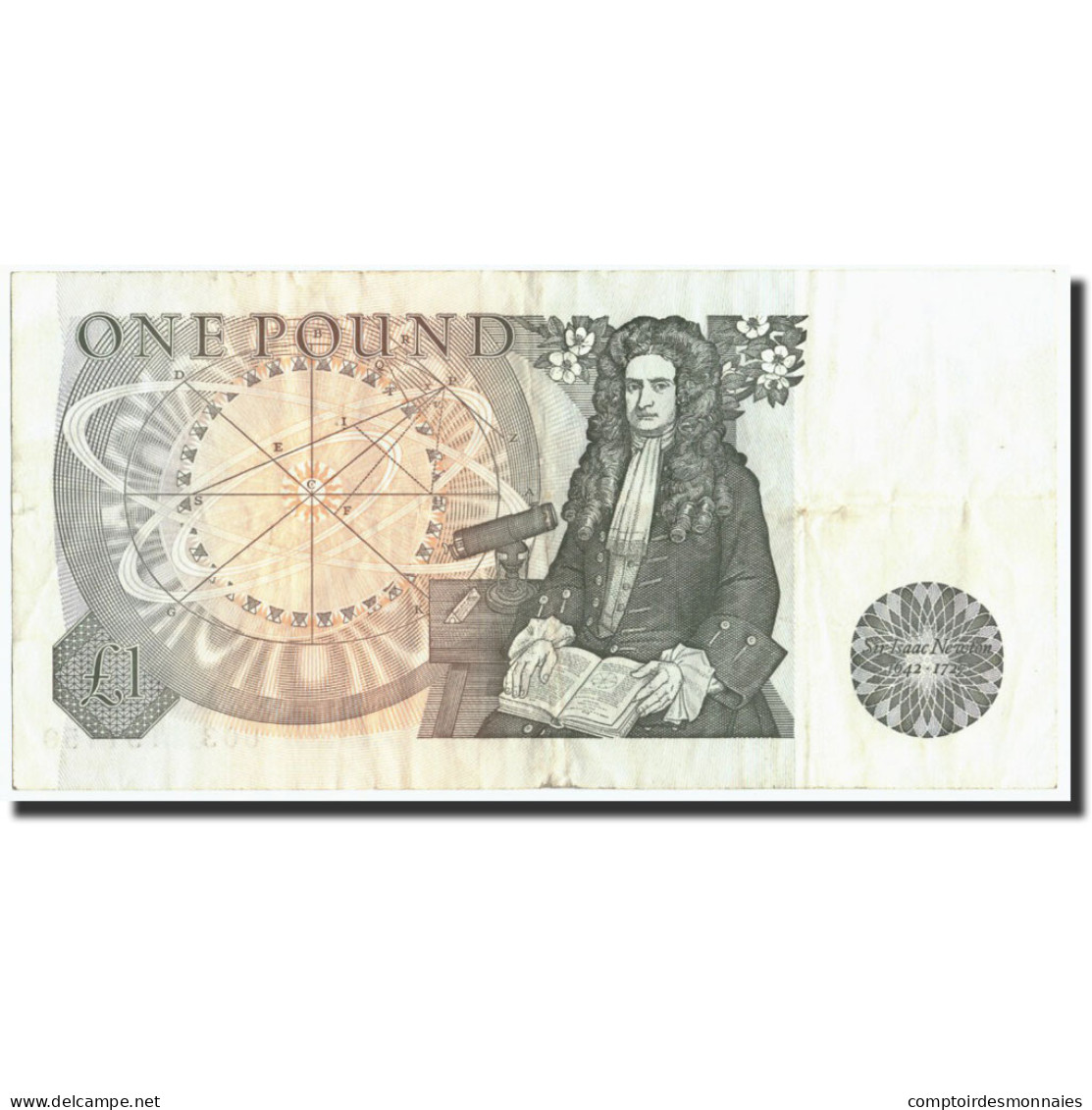 Billet, Grande-Bretagne, 1 Pound, Undated (1978-84), Undated, KM:377a, TTB - 1 Pound