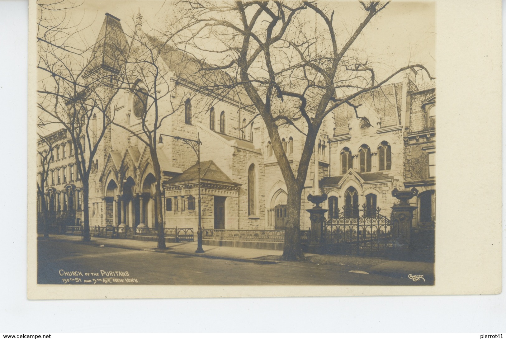 U.S.A. - NEW YORK - Church Of The Puritans - Églises