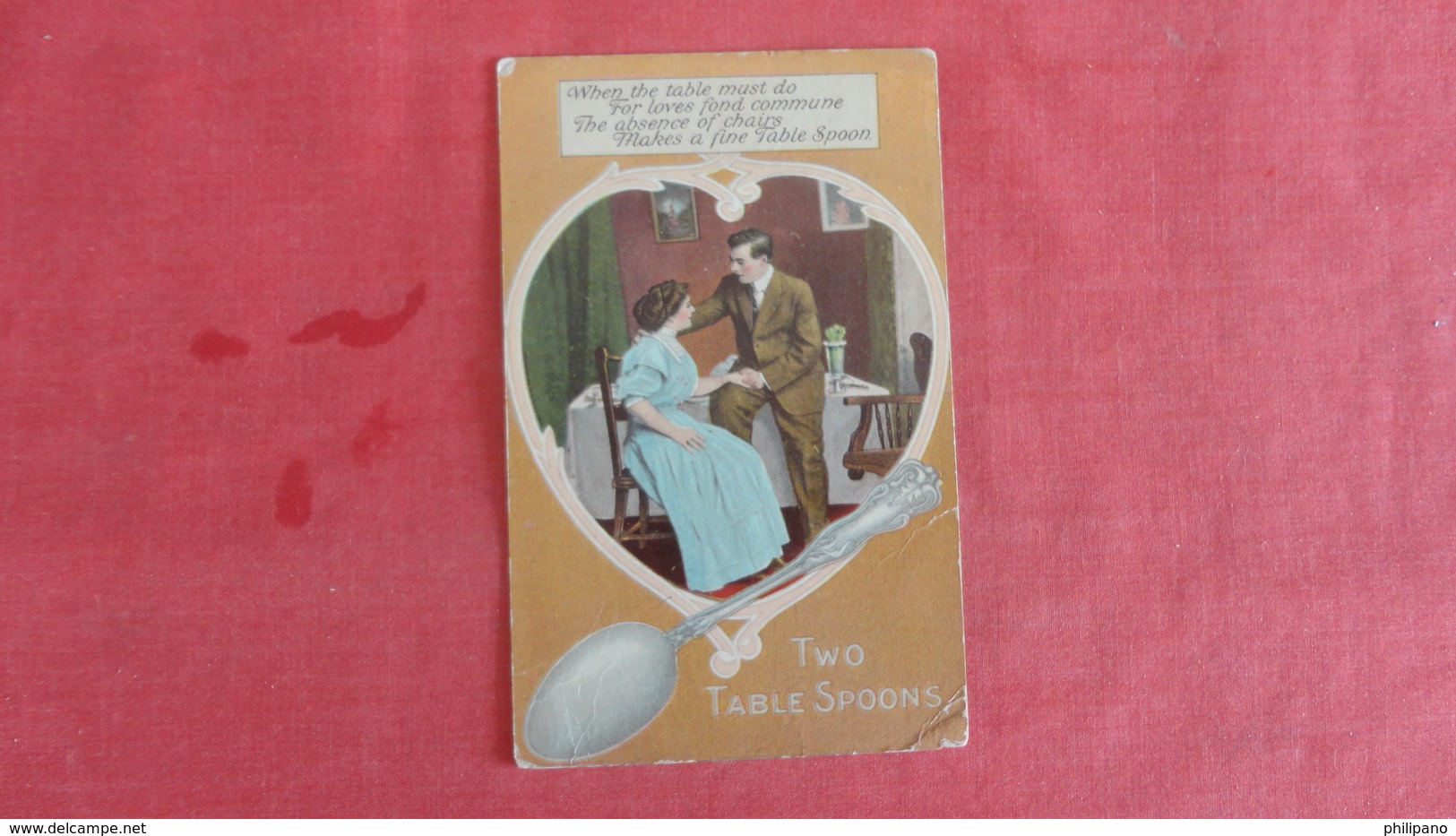 Couple Two Table Spoons- Ref  2596 - Couples