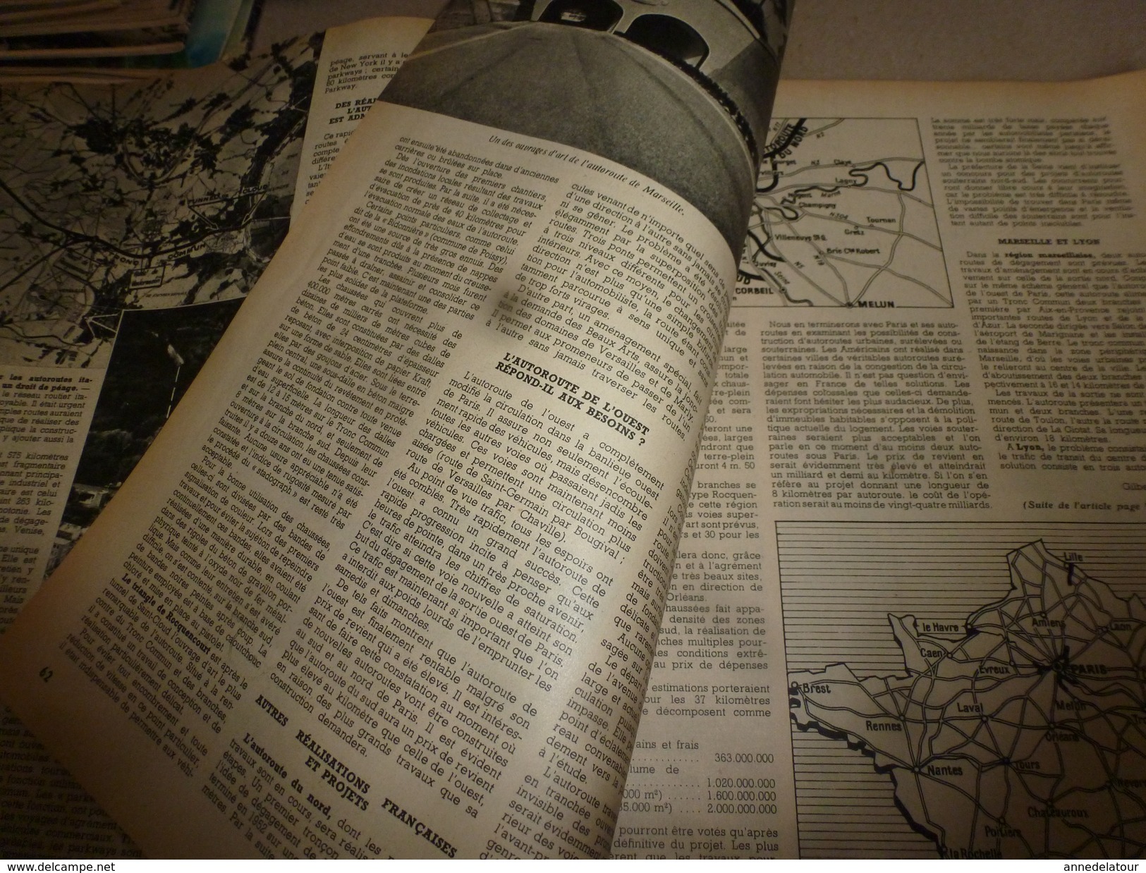 1952 SETA :Les REPTILES; Pétrole En France (Lacq, St-Marcet,,etc);AUTOROUTES (Marseilles, Rocquencourt,etc) - Ciencia