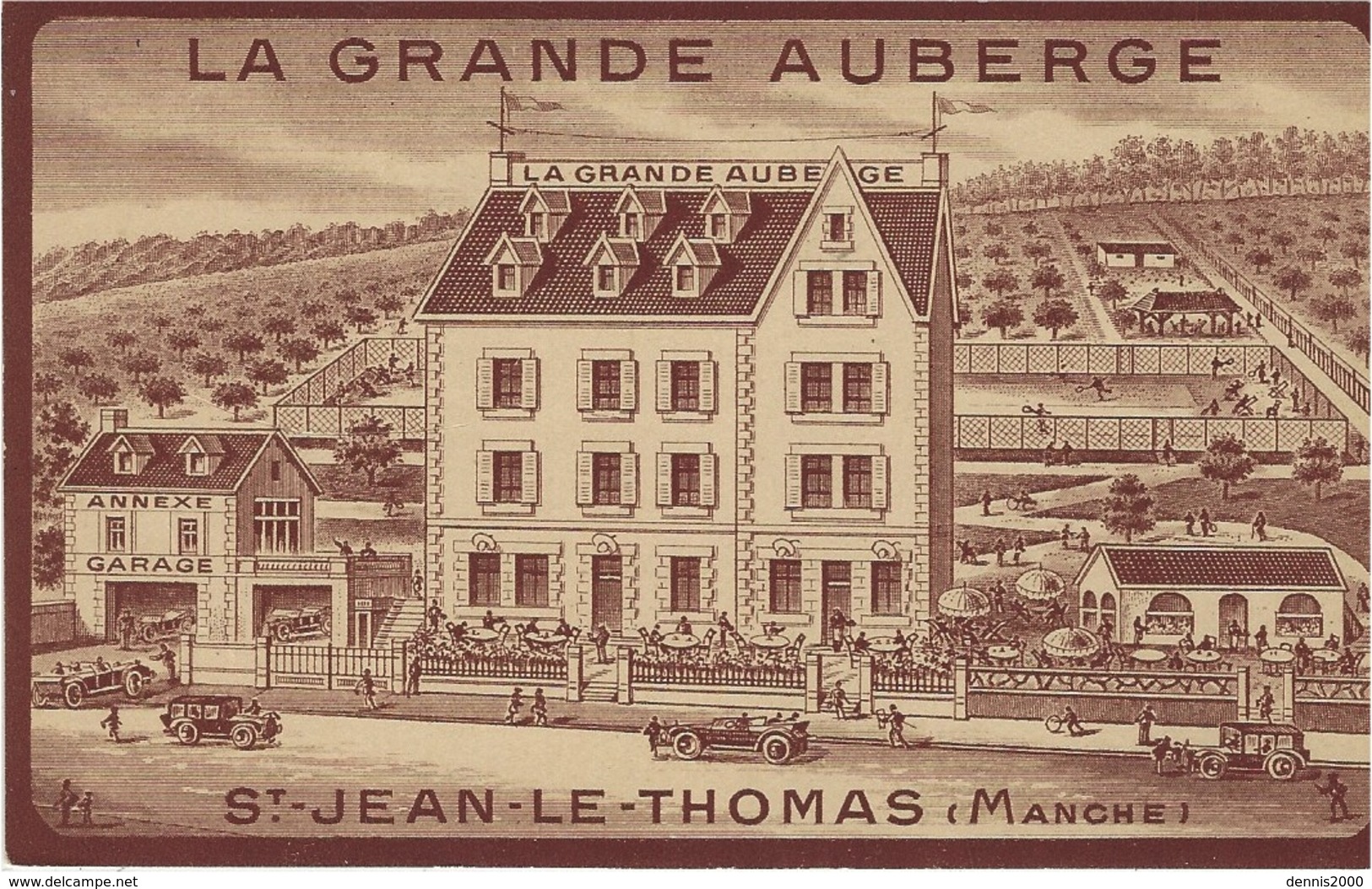 SAINT-JEAN-LE-THOMAS (50) - LA GRANDE AUBERGE - Autres & Non Classés