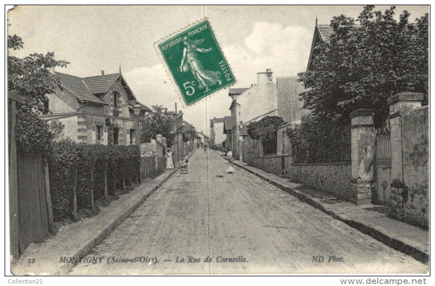 MONTIGNY ... LA RUE DE CORNEILLE - Montigny Le Bretonneux