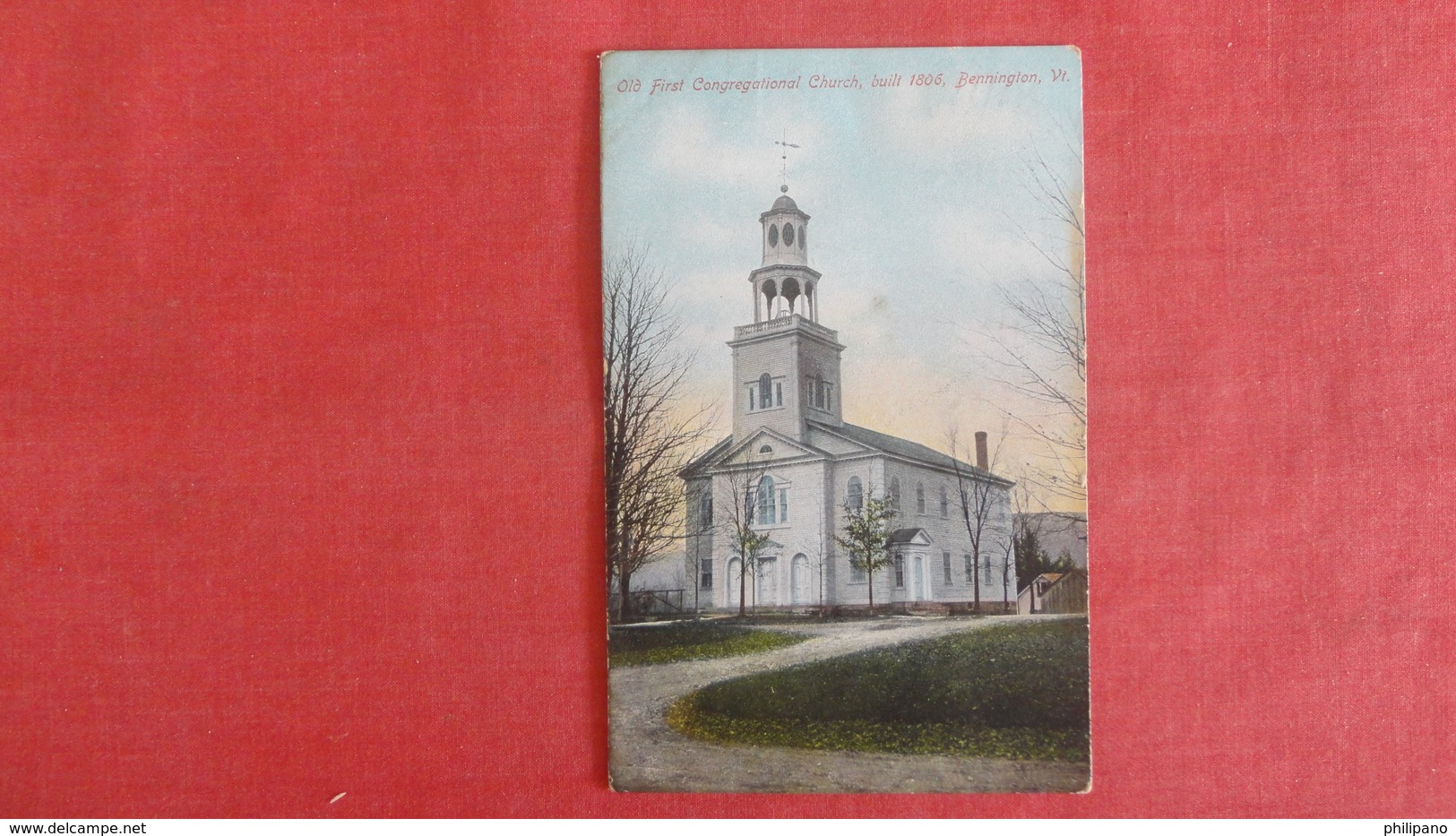 First Congregational Church Vermont > Bennington  Ref  2597 - Bennington