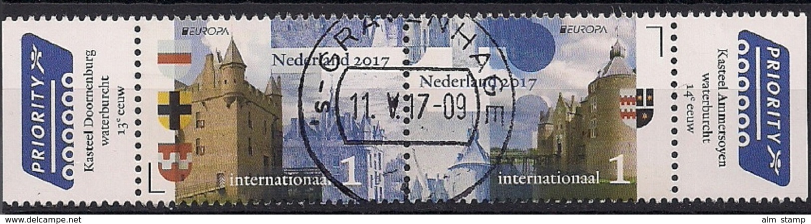 2017 Niederlande Nederlandse  Mi.   Used    " Kastelen " - 2017