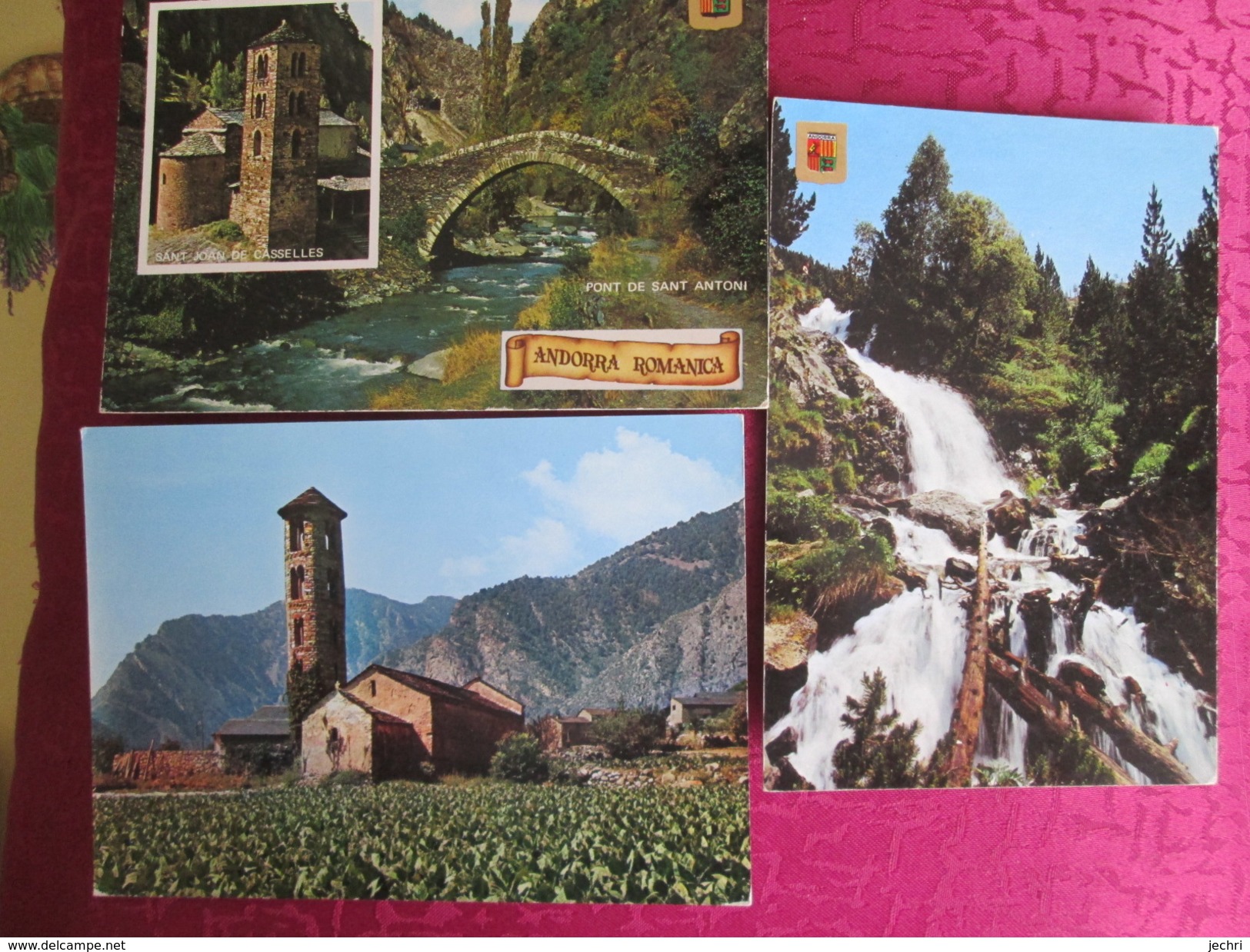 ANDORRE .7 CARTES - Andorre