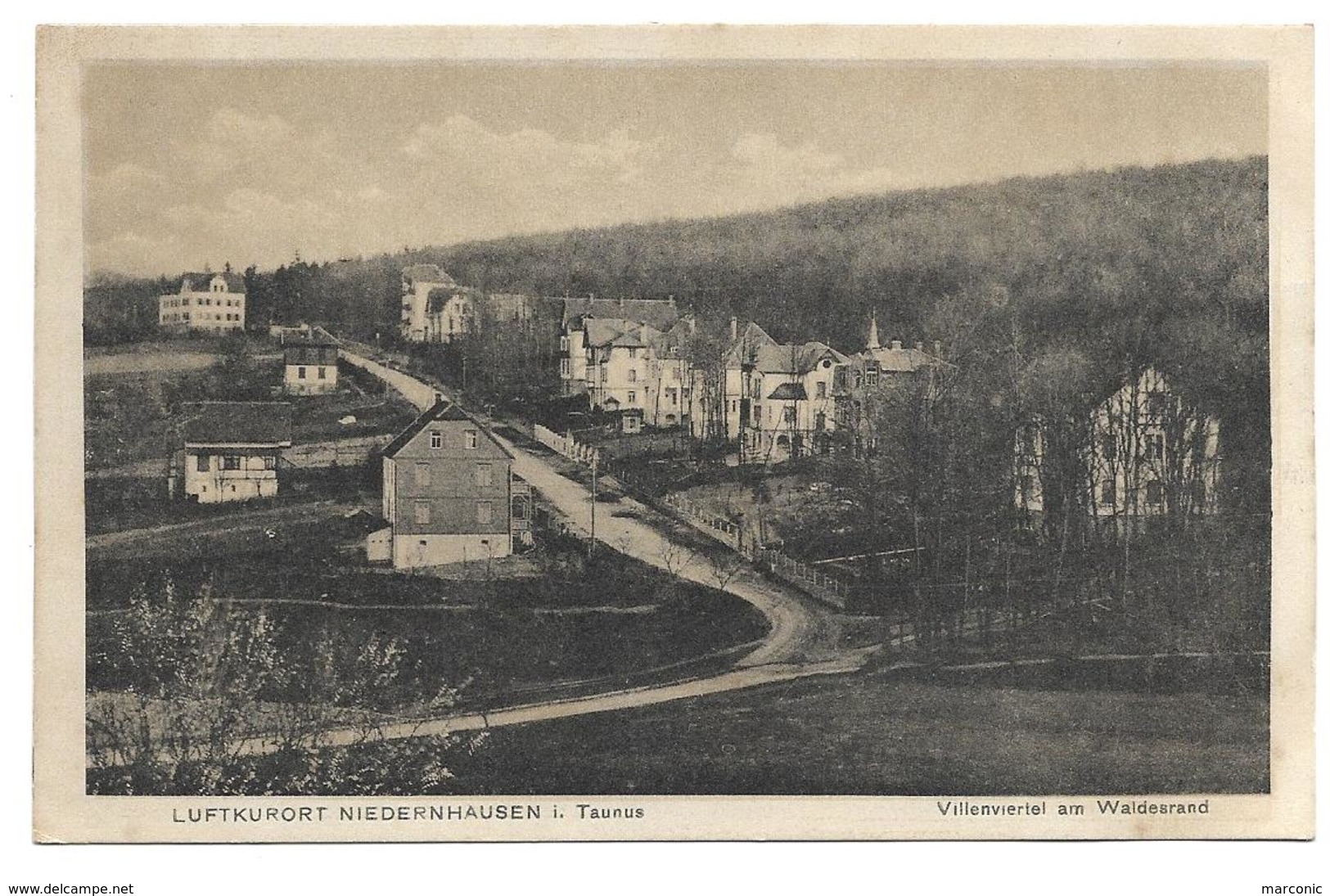 LUFTKURORT NIEDERNHAUSEN  I. TAUNUS -  Vue Sur Le Village - Wetterau - Kreis