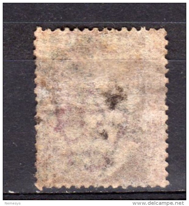 1870 - 1&frac12; P Rosso Carminio USED° Dent 14 Cat Unificato/Marini 50 - See 2 SCANS - Usati