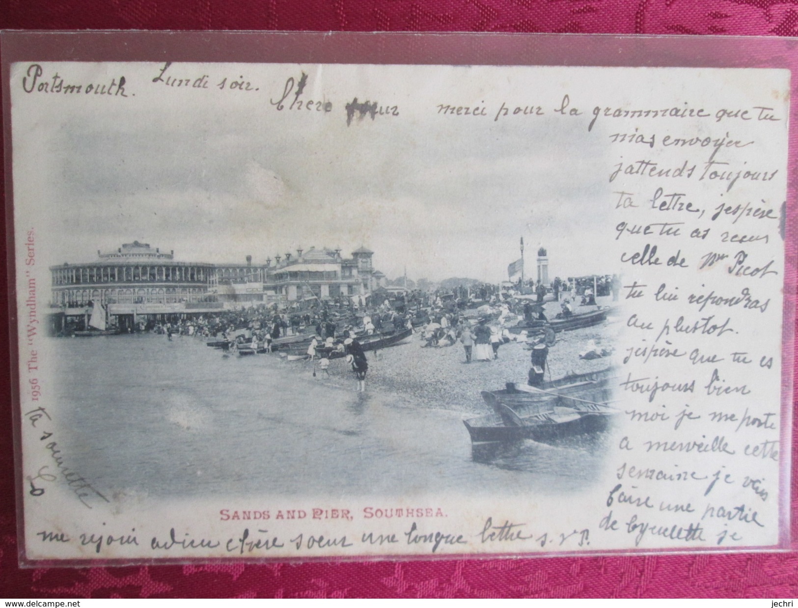 SANDS AND PIER . SOUTHSEA . DOS 1900 - Portsmouth