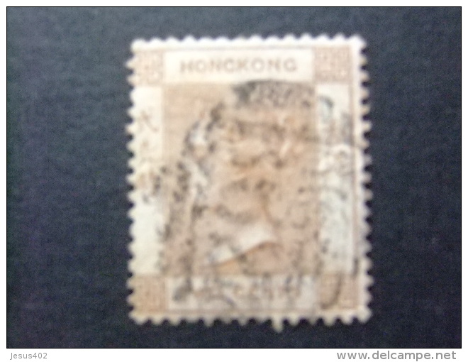 HONG KONG 1863 VICTORIA Yvert 8  FU - Used Stamps