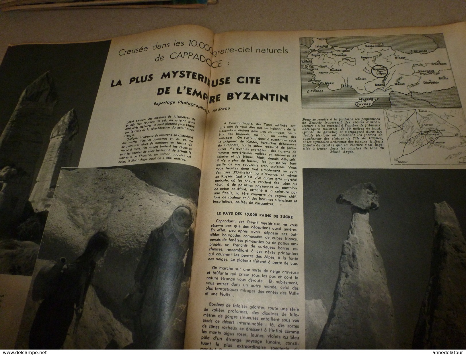 1953 SETA : Manchots d'Antarctique;Capadoce,Zilbé;Les diamants d'AOF;Bière d'Alsace; Bas-fourneaux et Haut-fourneaux;etc