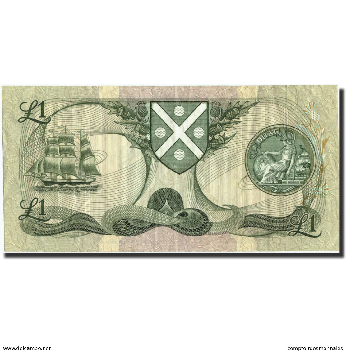 Billet, Scotland, 1 Pound, 1985, 1985-12-12, KM:111f, TTB+ - 1 Pond