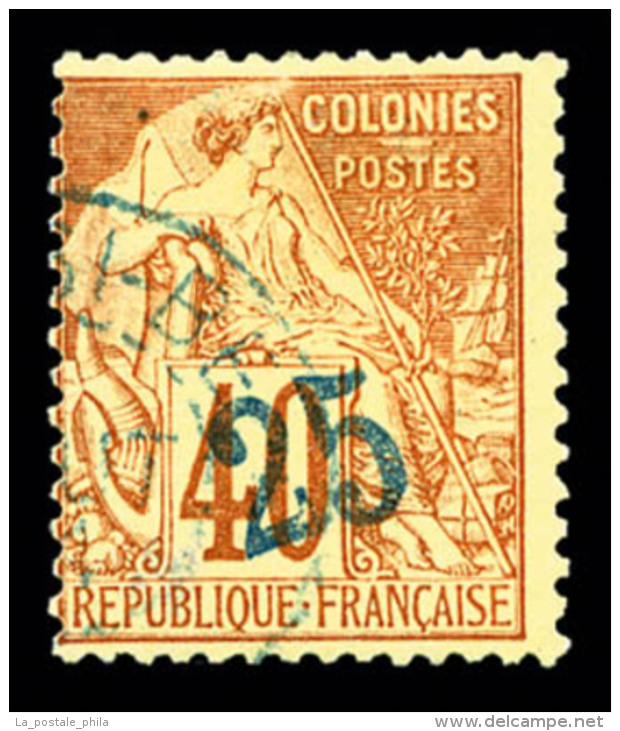 O N&deg;6, 25 Sur 40 Rouge-orange, SUP (sign&eacute; Calves/certificat)   Cote: 1000 Euros   Qualit&eacute;: O - Used Stamps