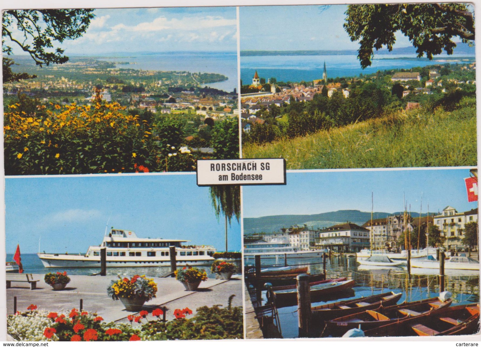 SUISSE,SWITZERLAND,SVIZZERA,SCHWEIZ,HELVETIA ,SAINT GALL,RORSCHACH,BODENSEE - St. Gallen