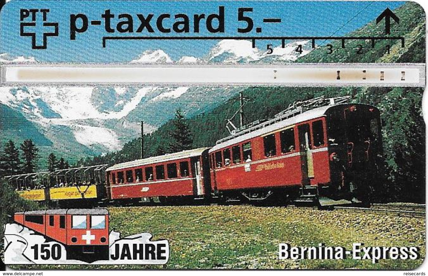 PTT: KP-94/340A2 409L 150 Jahre Schweizer Bahnen - Bernina-Express - Svizzera