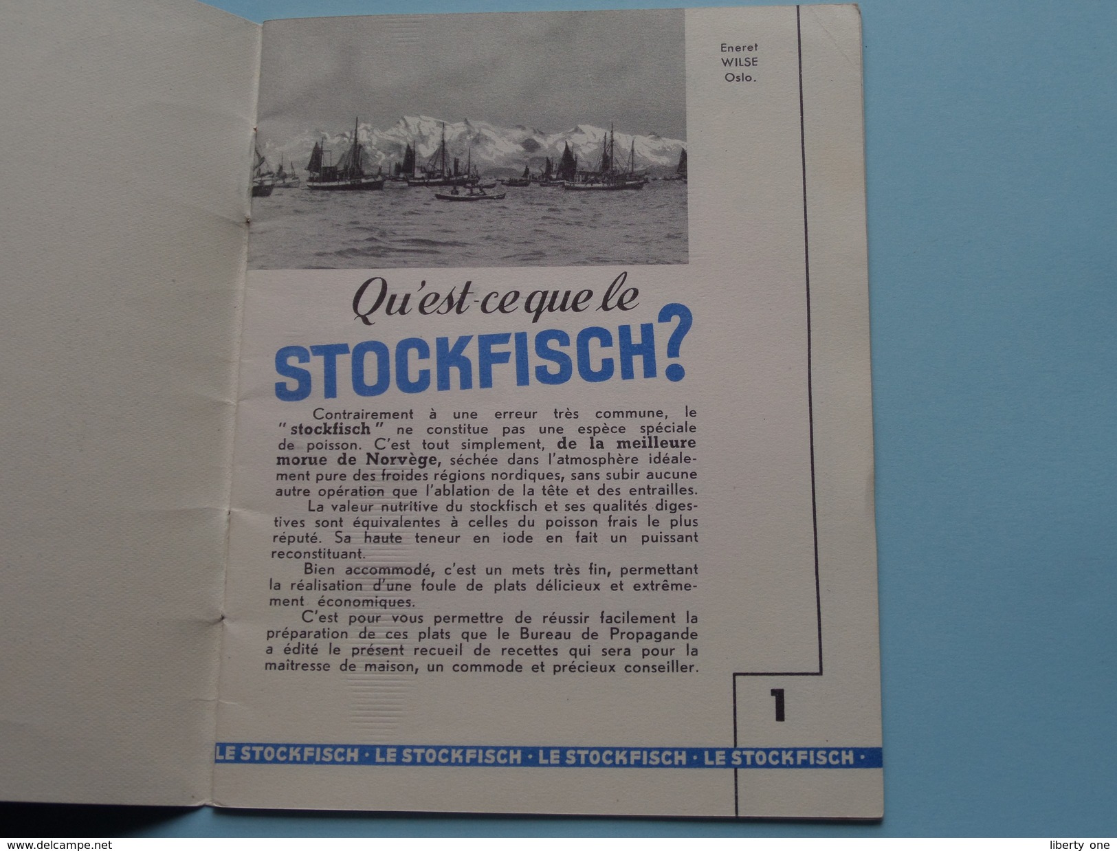 Les Bons Plats économiques Les Poissons : LE STOCKFISCH ( Zie/voir Foto Voor/pour Détails ) ! - Sonstige & Ohne Zuordnung