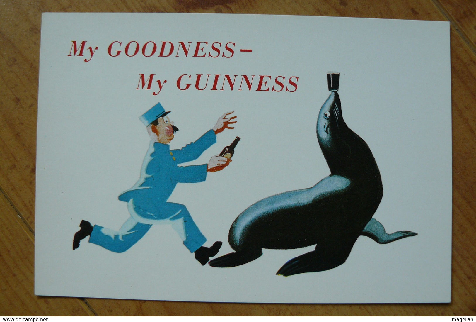 CP - Bière - My Goodness - My Guiness - Otarie - Advertising