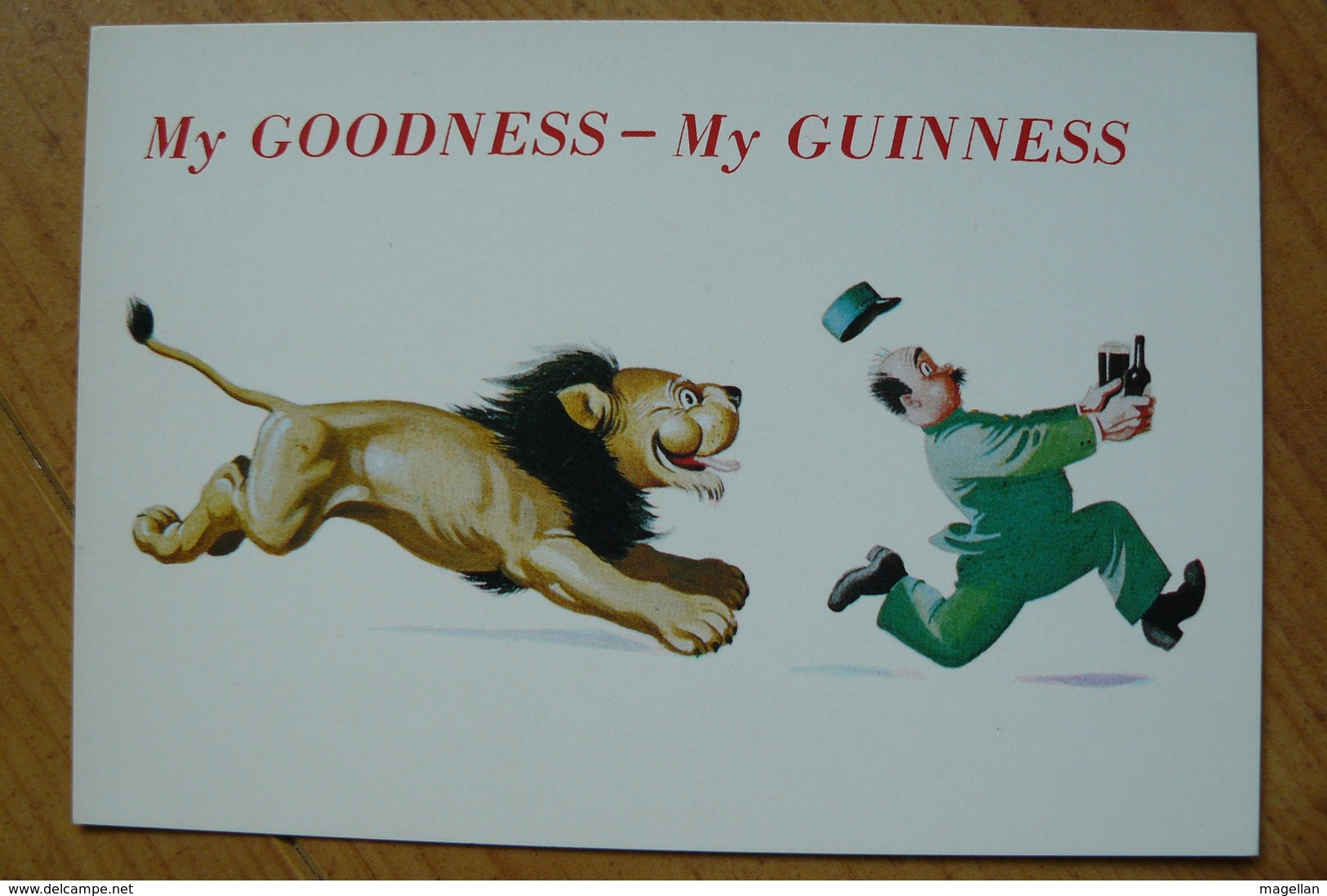 CP - Bière - My Goodness - My Guiness - Lion - Werbepostkarten