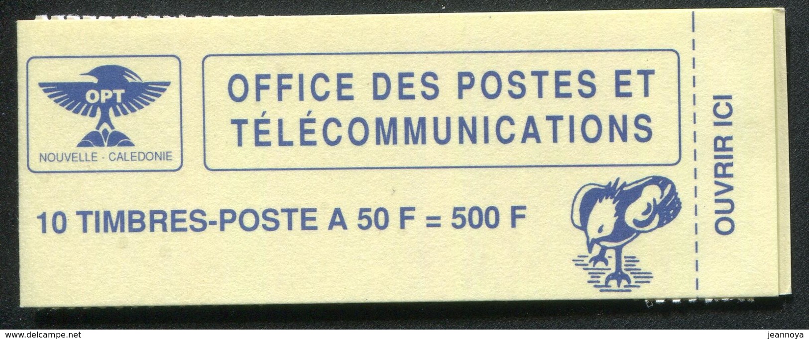 NOUVELLE CALEDONIE - CARNET N° C588 * * - LE CAGOU TYPE DE 1988 - LUXE - Booklets