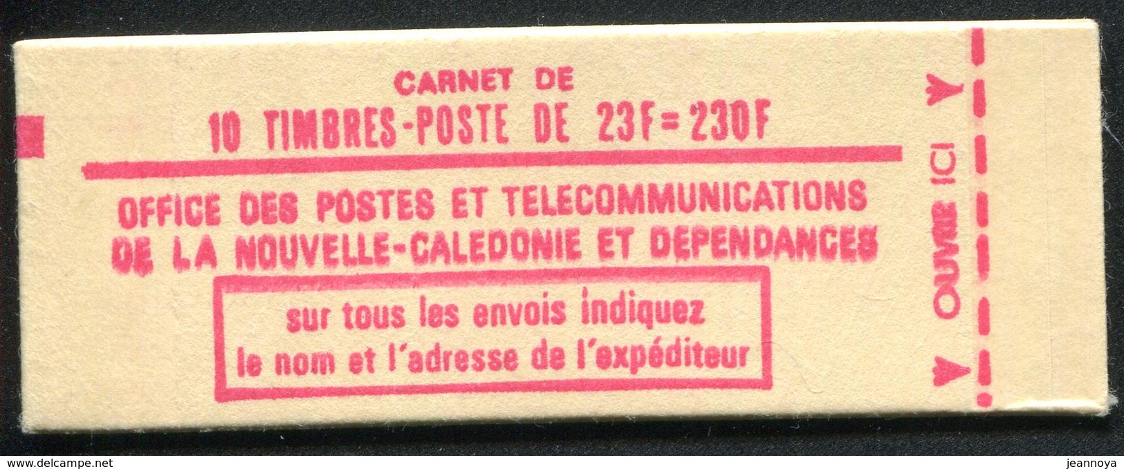 NOUVELLE CALEDONIE - CARNET PA N° C139 * * - CONCORDE DE 1973 - LUXE & RARE - Cuadernillos