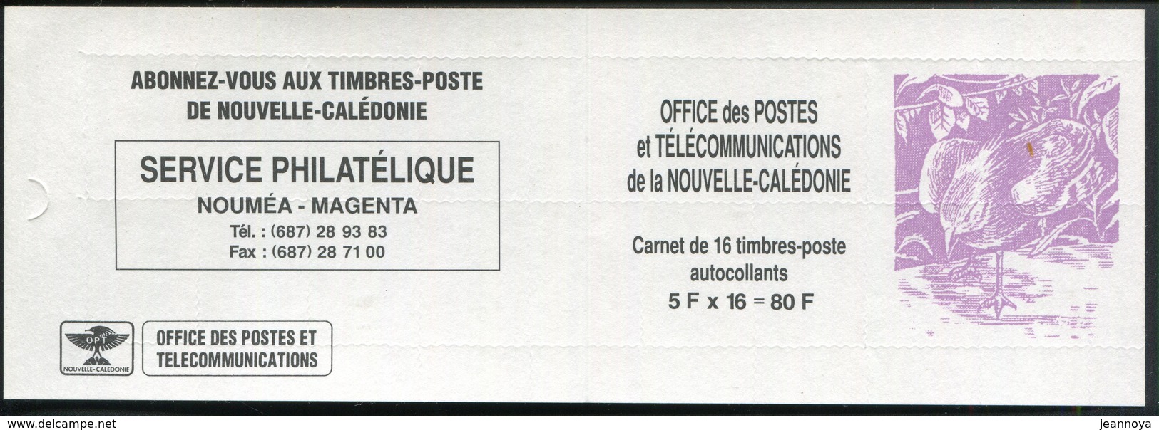 NOUVELLE CALEDONIE - CARNET N° C655 * * - TYPE CAGOU - LUXE - Cuadernillos