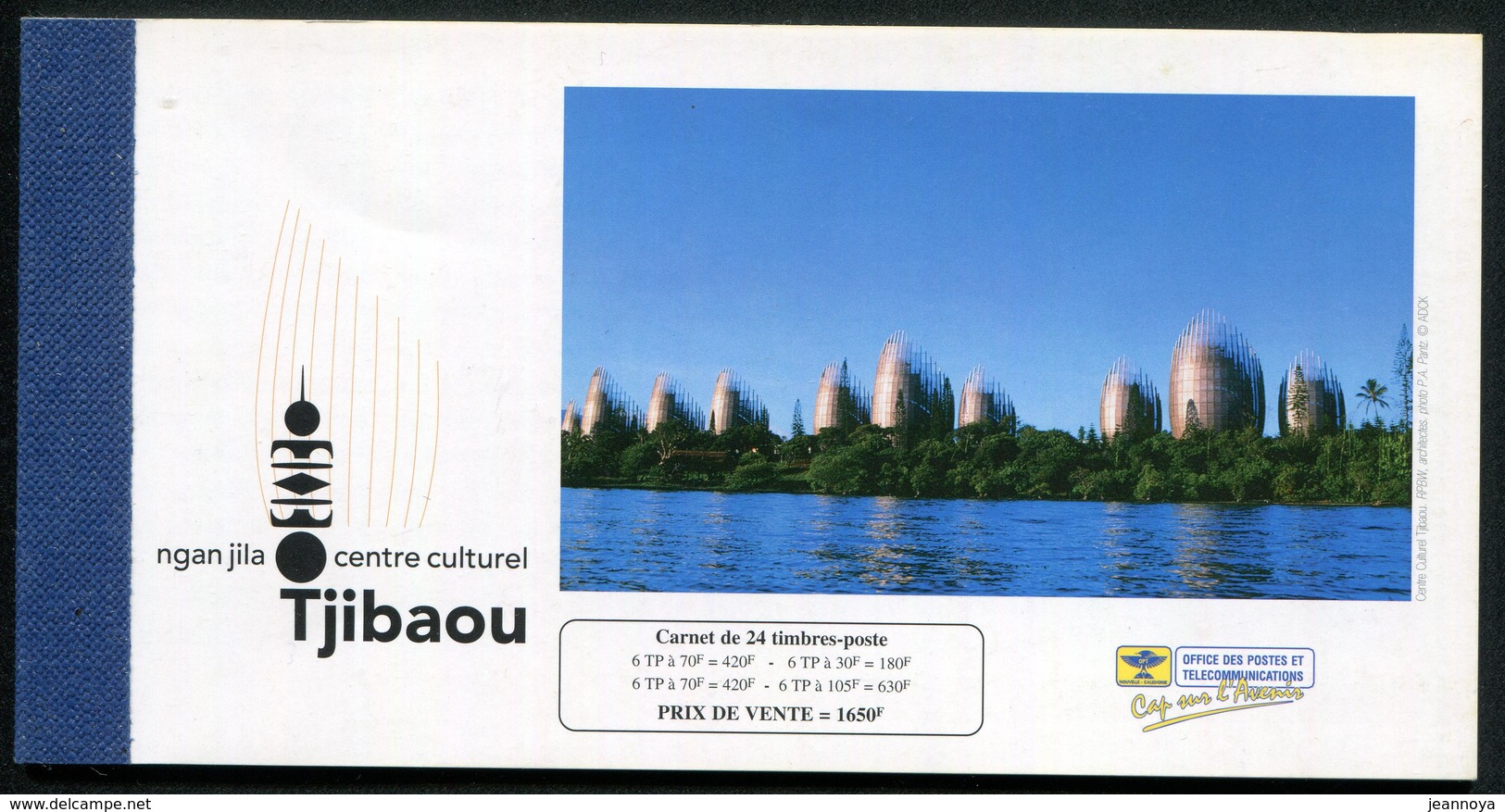 NOUVELLE CALEDONIE - CARNET N° C757 * * - CENTRE CULTUREL TJIBAOU - LUXE - Libretti