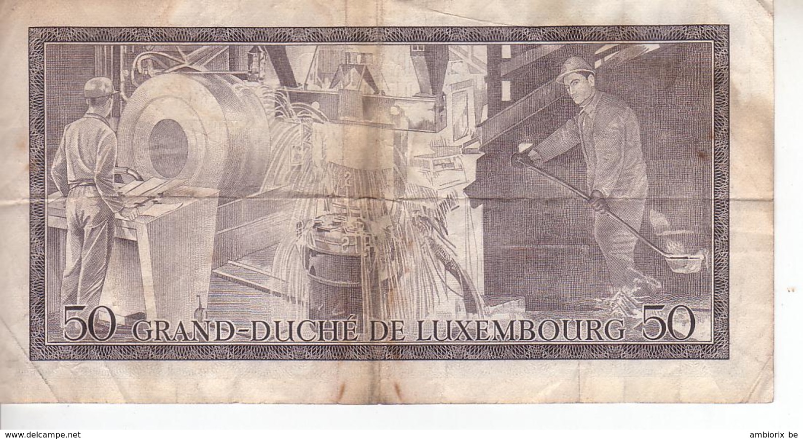 Grand Duché De Luxembourg - 50 Francs - 25 Août 1972 - Luxembourg